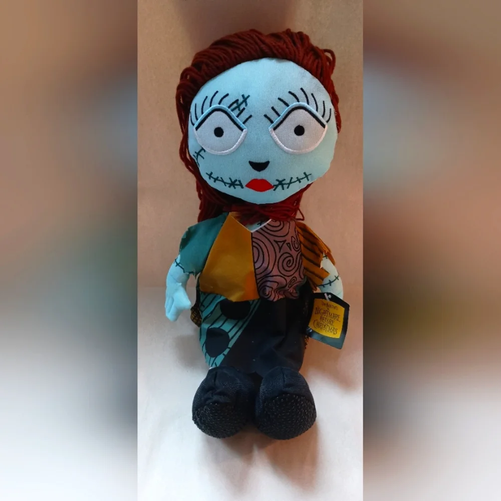Sally Skellington Nightmare Before Christmas Plush 15" Doll New NOS 2010 NECA - Picture 5 of 7